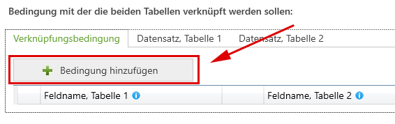 Differenz ermitteln, Bedingung erstellen