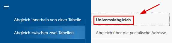 Universalabgleich